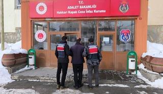 Hakkari'de 9 yıl 9 ay kesinleşmiş hapis cezası bulunan h&uuml;k&uuml;ml&uuml; yakalandı
