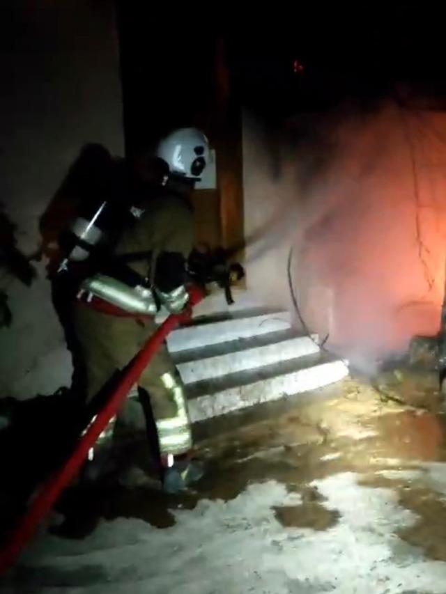 Arsuz&rsquo;da m&uuml;stakil evden alevler y&uuml;kseldi 1