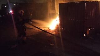 Arsuz’da müstakil evden alevler yükseldi