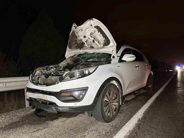 Uşak&rsquo;ta cipin &ccedil;arptığı yaya hayatını kaybetti 2