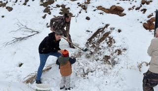Kemaliye&rsquo;de yaban hayvanları i&ccedil;in yemleme faaliyeti ger&ccedil;ekleştirildi