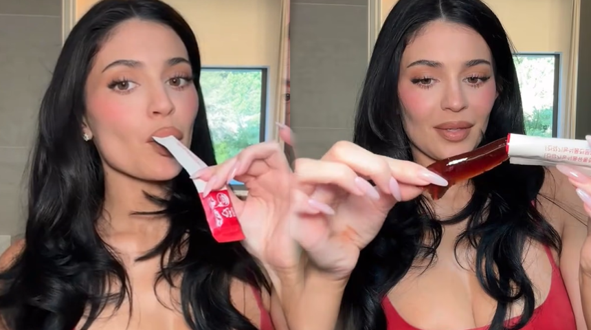 Kylie Jenner&rsquo;a tepki: TikTok&rsquo;ta o &uuml;r&uuml;n&uuml; yedi eleştiri yağdı
