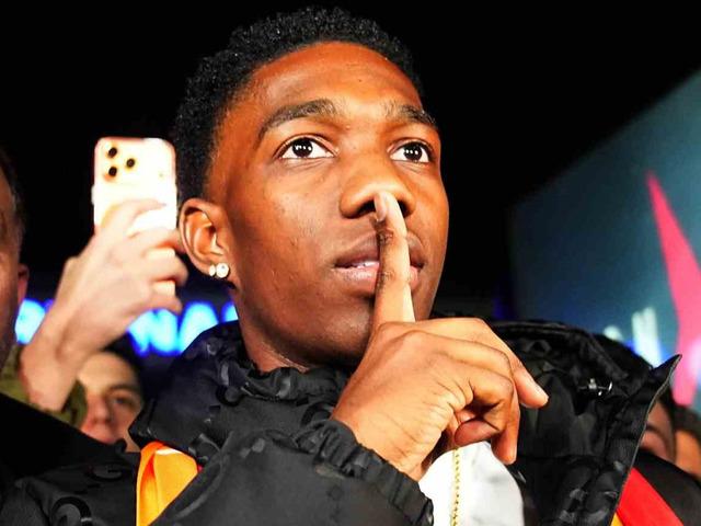 Galatasaray&rsquo;ın yeni transferi Yaser Asprilla, İstanbul&rsquo;a geldi