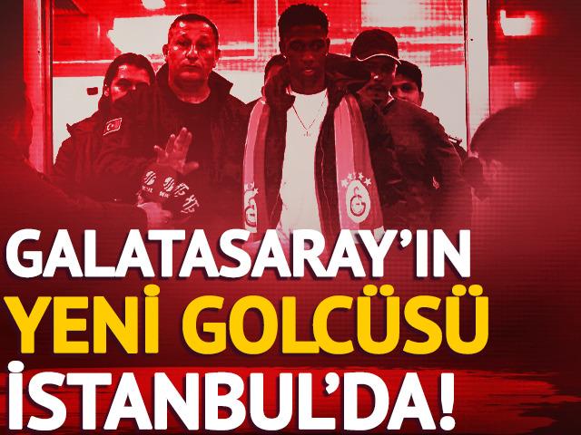 Galatasaray&rsquo;ın yeni transferi Yaser Asprilla, İstanbul&rsquo;a geldi