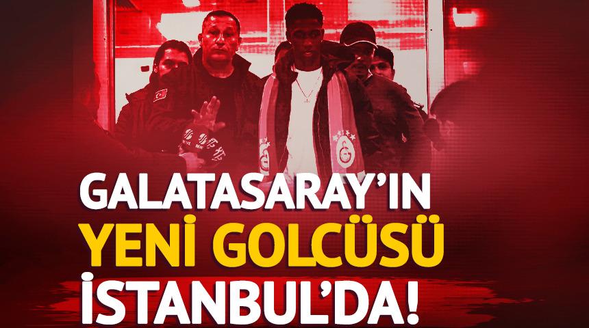 Galatasaray&rsquo;ın yeni transferi Yaser Asprilla, İstanbul&rsquo;a geldi