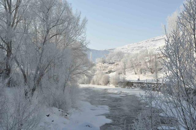 Kars&rsquo;ta beyaz &ouml;rt&uuml; 13