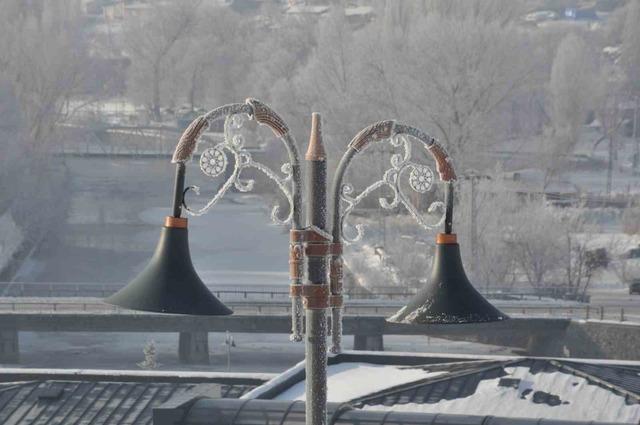 Kars&rsquo;ta beyaz &ouml;rt&uuml; 12