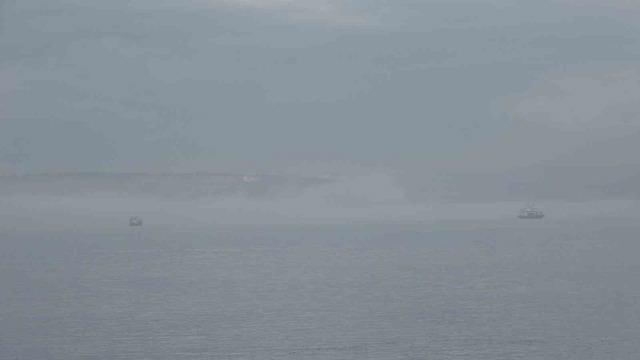 &Ccedil;anakkale Boğazı, sis sebebiyle gemi ge&ccedil;işlerine kapatıldı 3