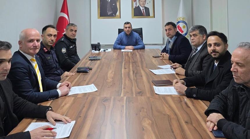 G&ouml;lbaşı&rsquo;nda 6 Şubat depremleri anma etkinlikleri toplantısı yapıldı