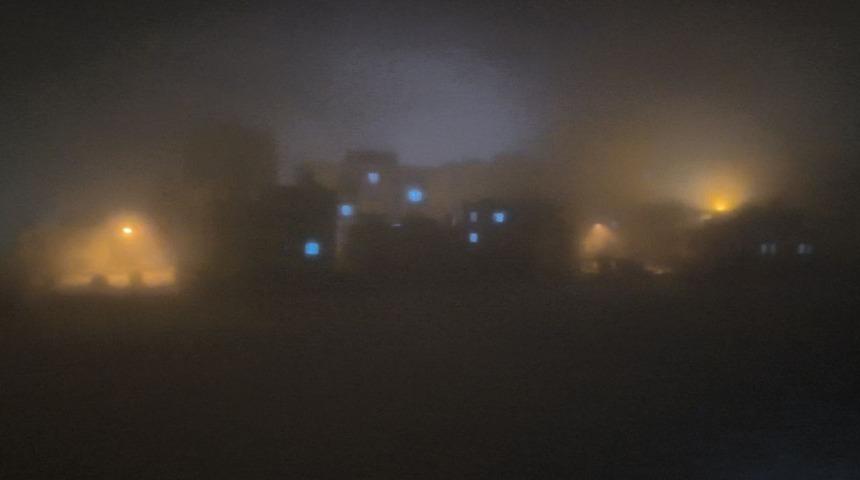 Gerc&uuml;ş&rsquo;te sis etkili oldu