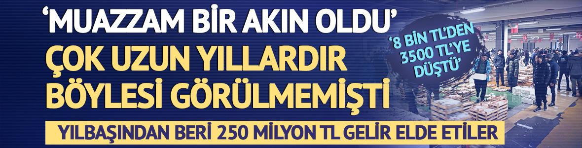 'Muazzam bir akın oldu' Uzun yıllardır b&ouml;ylesi g&ouml;r&uuml;lmemişti