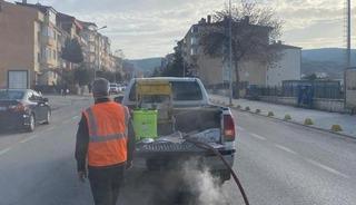 Bilecik&rsquo;te haşerelere karşı kışlık m&uuml;cadele