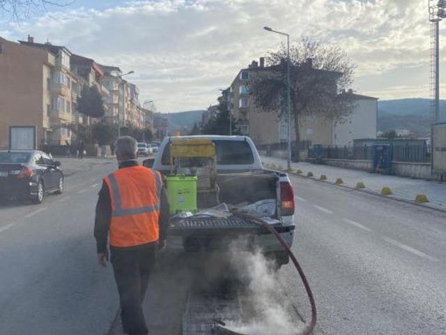 Bilecik&rsquo;te haşerelere karşı kışlık m&uuml;cadele