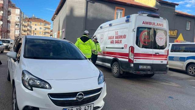 Karaman&rsquo;da otomobil ile motosiklet &ccedil;arpıştı 2