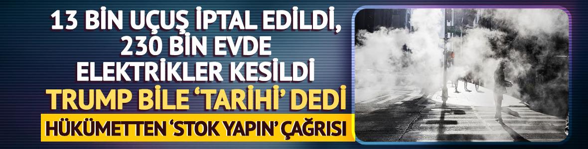 ABD kabusu yaşıyor! 13 bin u&ccedil;uş iptal edildi, 230 bin evde elektrikler kesildi