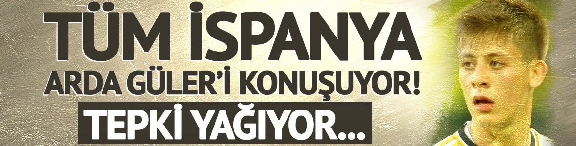 İspanya'da yer yerinden oynadı! Arda G&uuml;ler b&uuml;y&uuml;ledi, oyundan &ccedil;ıkınca kıyamet koptu