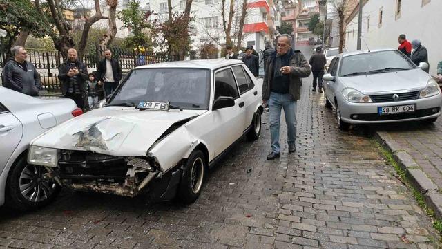 Aydın’da ilginç kaza, şoförün biri kaçtı, diğeri alkollü çıktı