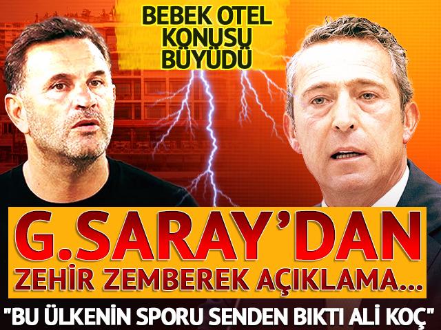 Galatasaray'dan Ali Ko&ccedil;'a zehir zemberek s&ouml;zler! "Bu &uuml;lkenin sporu senden bıktı Ali Ko&ccedil;"