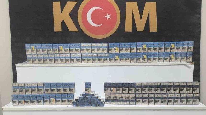 Kırşehir&rsquo;de ka&ccedil;ak sigara operasyonu: 380 paket ele ge&ccedil;irildi