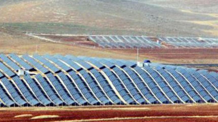 Ot yetişmeyen araziler, 'GES tarlası'na dönüştü
