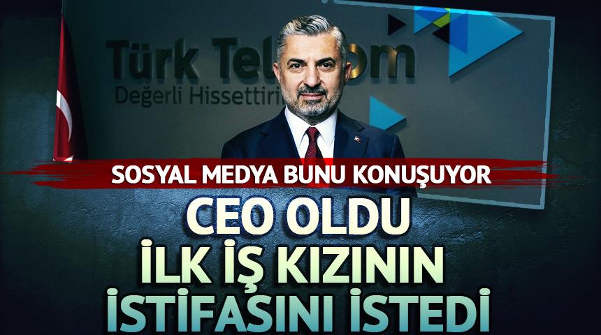 Ezber bozdu! Ebubekir Şahin CEO olduktan sonra kızının istifasını istedi... Sosyal medya bunu konuşuyor