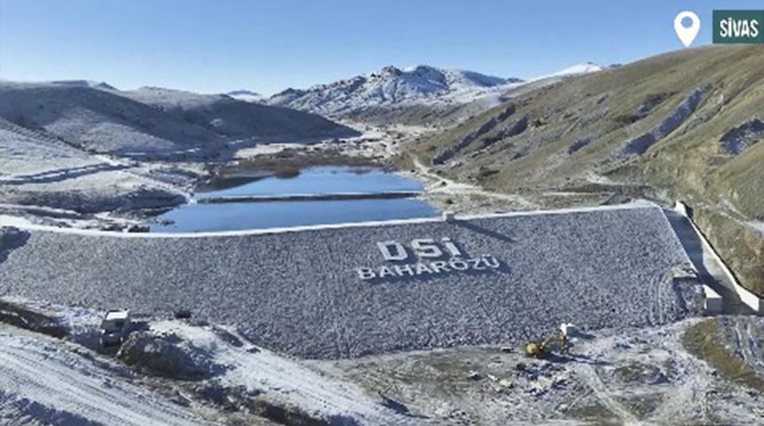 Tarım ve Orman Bakanlığı duyurdu: Ulaş Bahar&ouml;z&uuml; Barajı&rsquo;nda su tutuldu