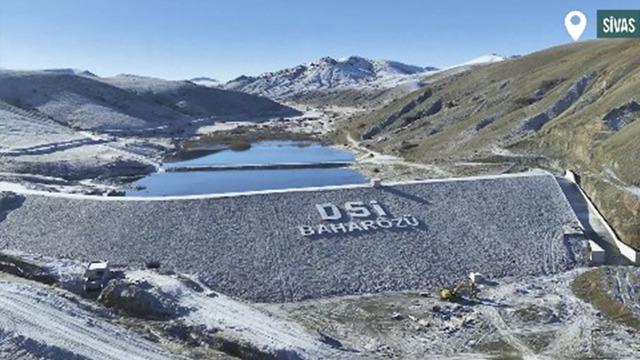 Tarım ve Orman Bakanlığı duyurdu: Ulaş Baharözü Barajı’nda su tutuldu