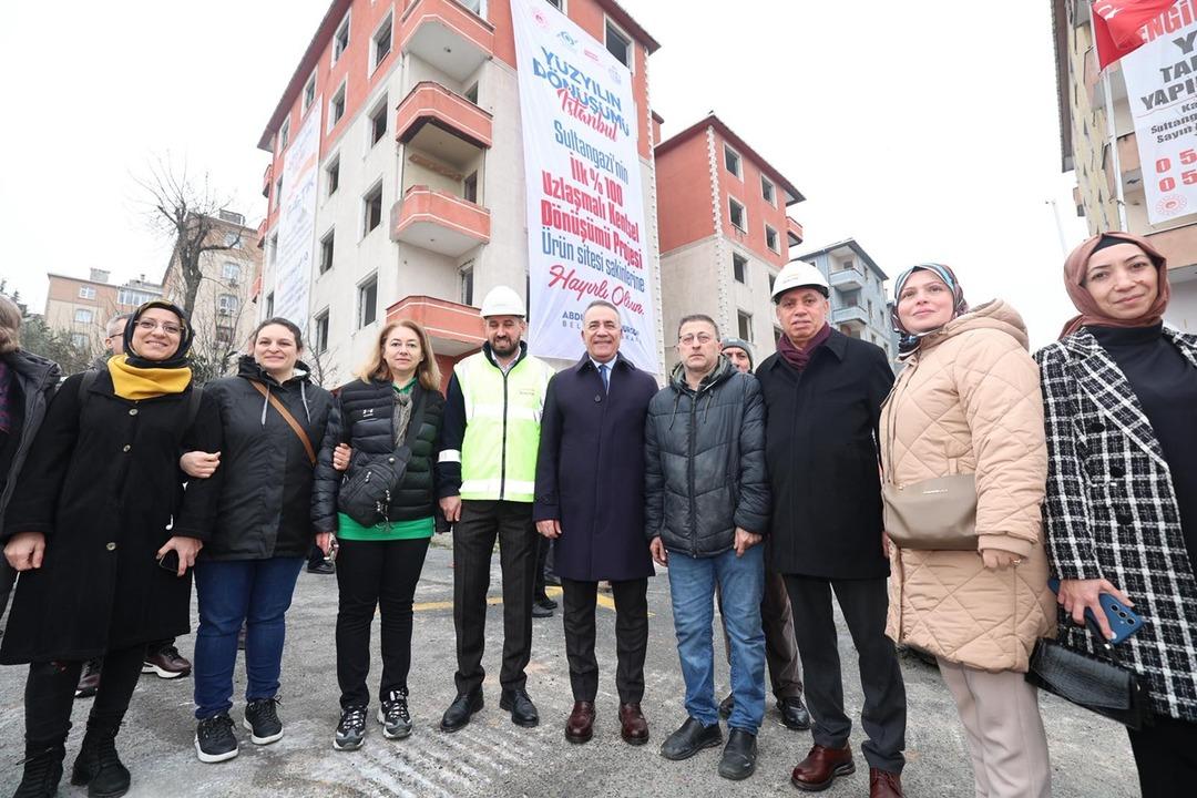 Sultangazi&rsquo;de ilk %100 uzlaşmalı kentsel d&ouml;n&uuml;ş&uuml;m projesi başladı 3