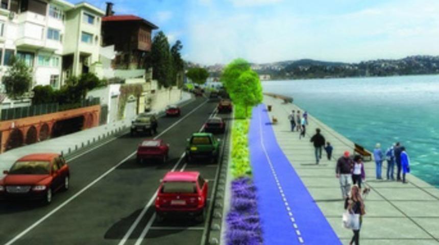 Sarıyer ve Beykoz sahil şeridi düzenleniyor