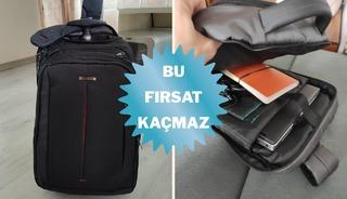 Kaliteli ve işlevsel: SAMSONITE sırt &ccedil;antalarında indirim başladı