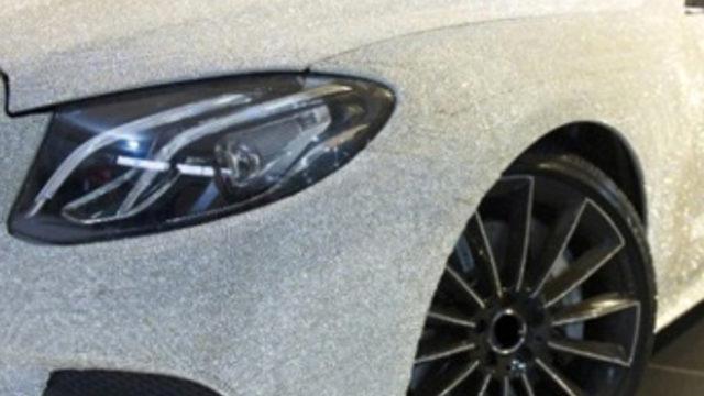 Ankaralı işadamı aracını 8 kilometre swarovski taşla kapladı