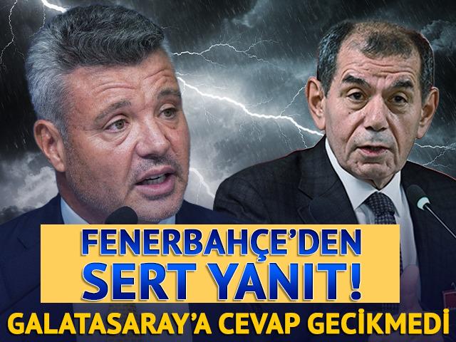 Fenerbah&ccedil;e'den Galatasaray'a Ali Ko&ccedil; yanıtı! "Kabul edilemez"