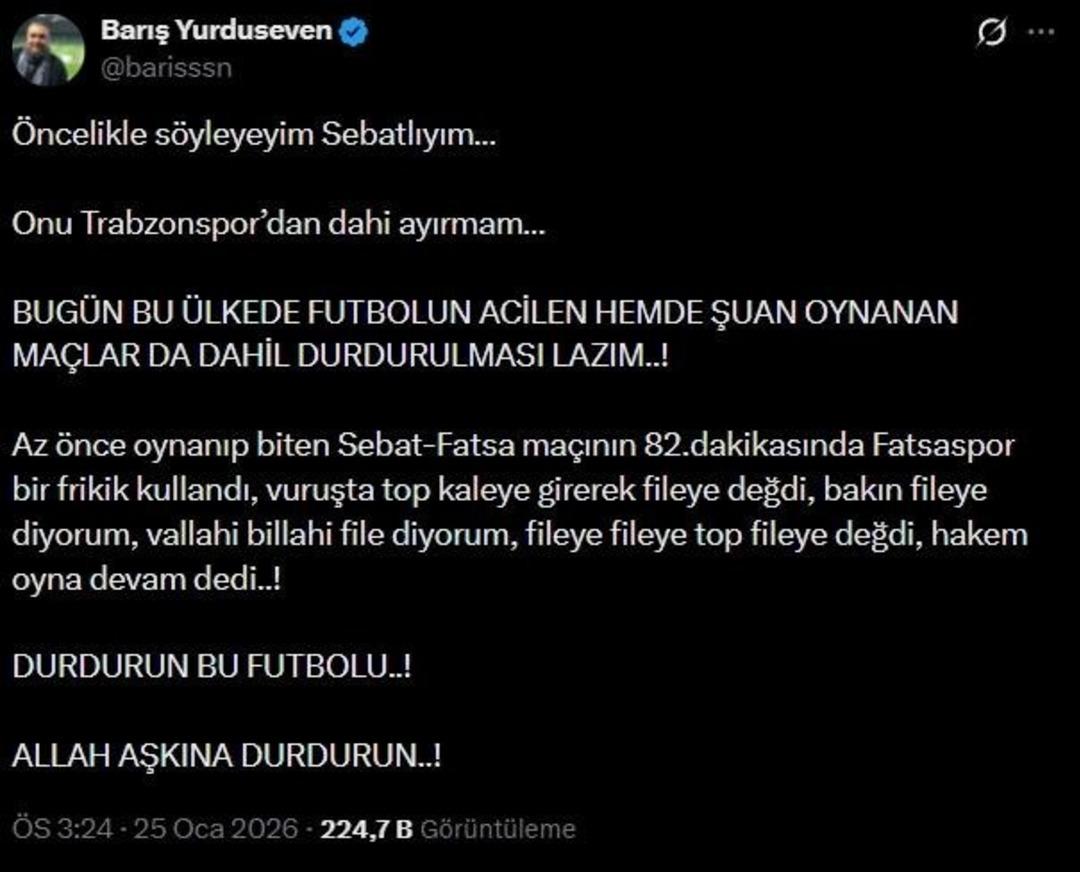 Ağlara giden top &ccedil;izgiyi ge&ccedil;medi diye iptal edildi! TFF 3.Lig de inanılmaz hakem hatası 4