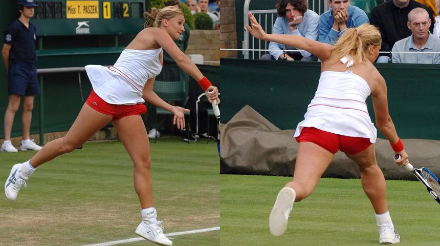 Wimbledon&rsquo;da kırmızı i&ccedil; &ccedil;amaşırı krizi: Tatiana Golovin tarihe ge&ccedil;mişti