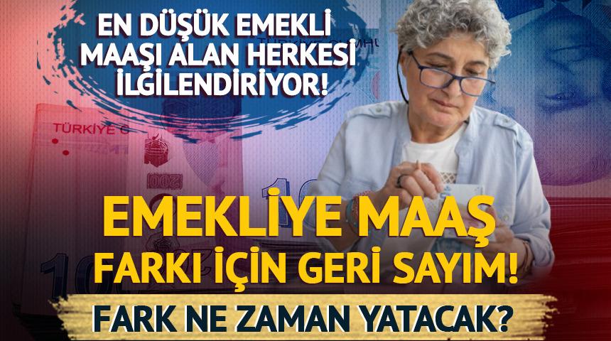 Emekliye 20 bin TL d&uuml;zenlemesi! Fark &ouml;demesi ne zaman yatırılacak? 