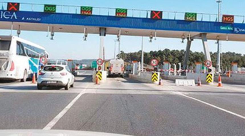 TEM'de 2,5 km'lik yola 18 TL'lik ücret kafaları karıştırdı