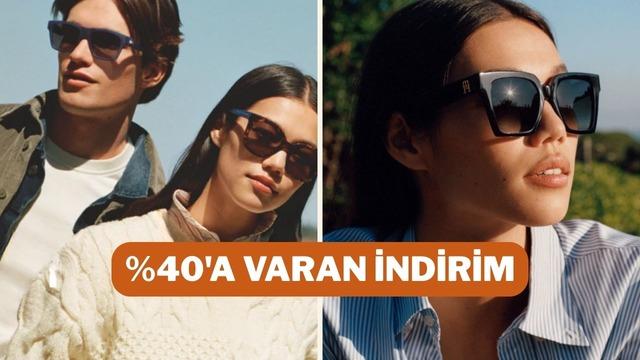 Yaz kış takmak isteyeceğiniz güneş gözlüklerinde %40'a varan indirim başladı!