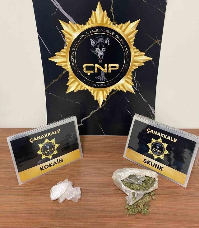&Ccedil;anakkale&rsquo;de uyuşturucu operasyonlarına 5 tutuklama 1