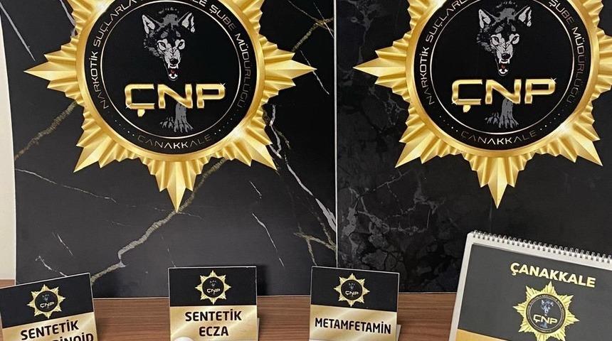 &Ccedil;anakkale&rsquo;de uyuşturucu operasyonlarına 5 tutuklama