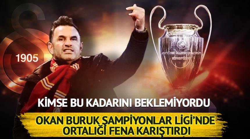 G.Saray ve Okan Buruk'tan Şampiyonlar Ligi'nde tarihi başarı!