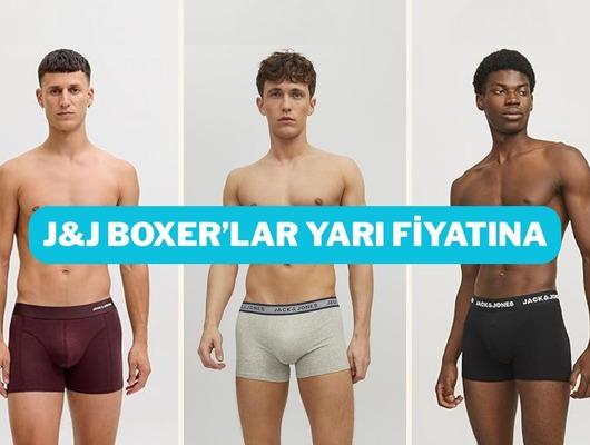 Jack & Jones boxer setlerinde b&uuml;y&uuml;k indirim var!