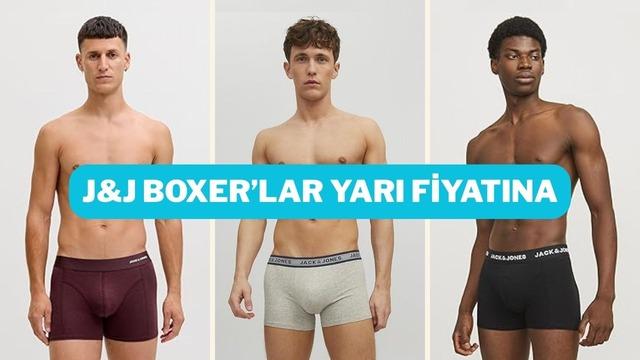 Jack & Jones boxer setlerinde %50’ye varan büyük indirim başladı!
