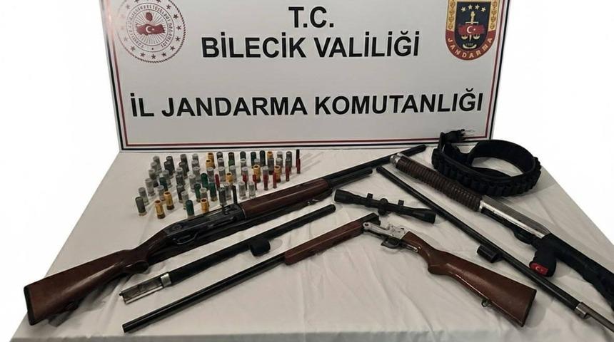 Bilecik&rsquo;te ruhsatsız av t&uuml;feklerine 24 bin 585 TL ceza