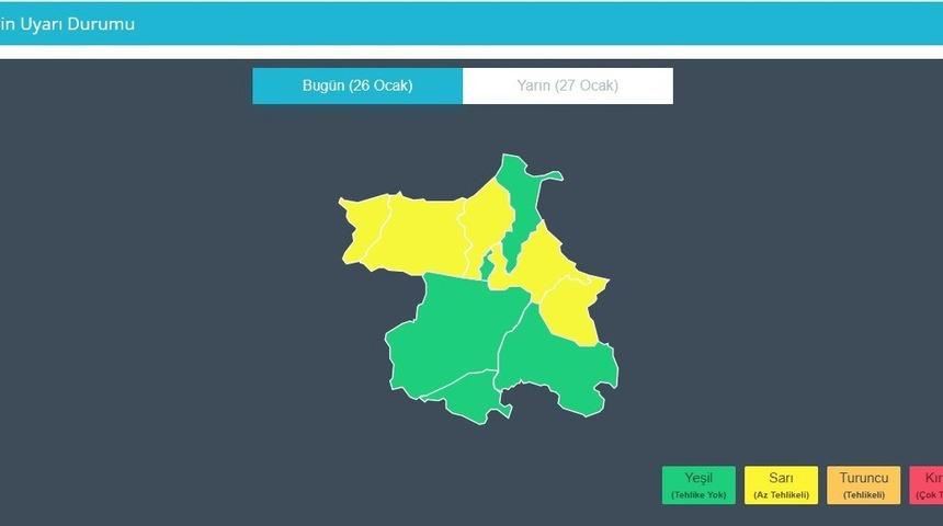 Sinop&rsquo;ta fırtına alarmı: 5 il&ccedil;e i&ccedil;in sarı kodlu uyarı
