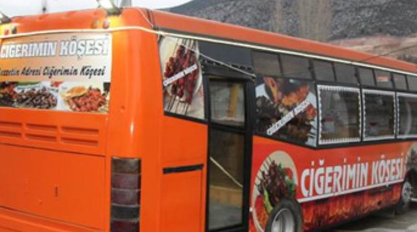 12 bin TL’ye aldığı belediye otobüsünü 120 bin TL’ye ciğerci yaptı