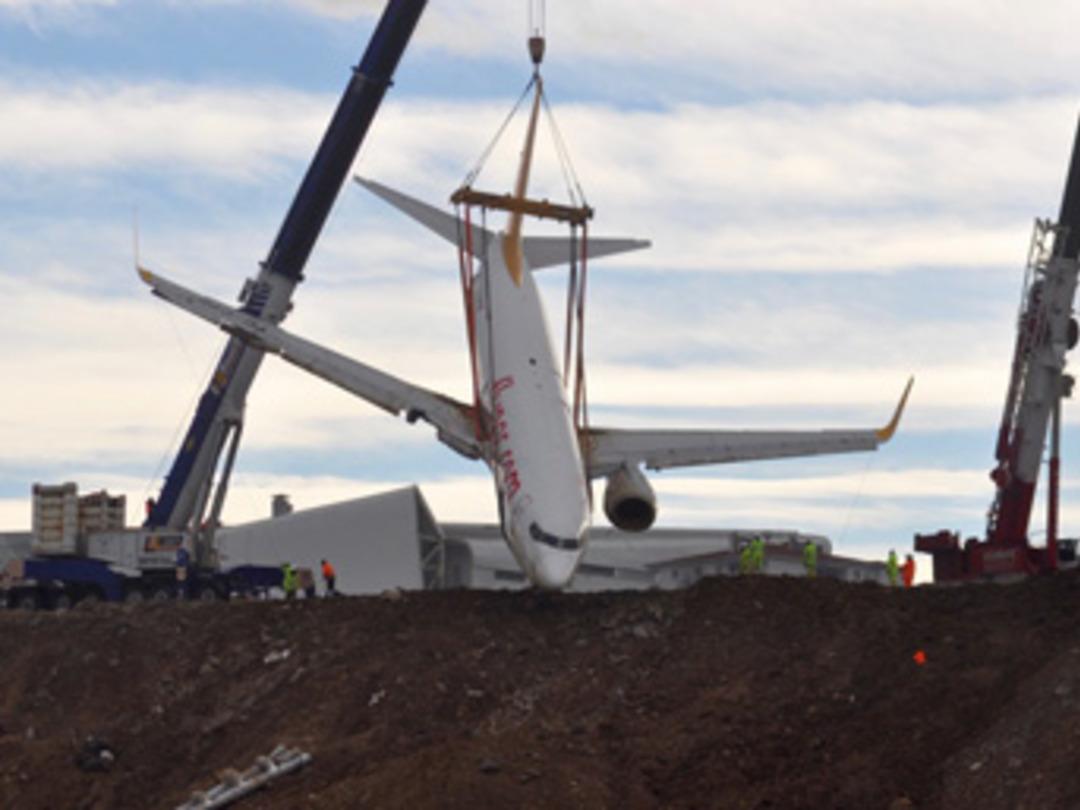 Trabzon u&ccedil;ağı işte b&ouml;yle kurtarıldı!