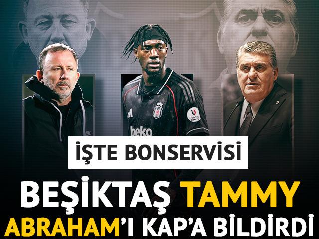Beşiktaş Tammy Abraham'ın bonservisinin Roma'dan alındığını duyurdu! 
