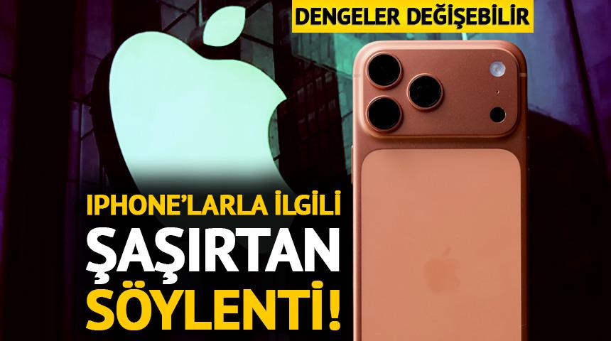 iPhone'larla ilgili şaşırtan s&ouml;ylenti!