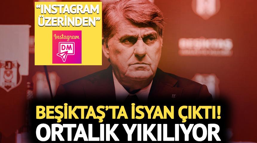 Transfer g&ouml;r&uuml;şmesi değil, DM kutusu! Beşiktaş'ta olay ifşa: "Instagram'dan menajer kovalıyorlar"