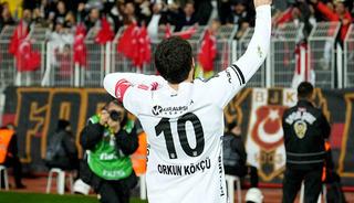 Beşiktaş'ta Orkun K&ouml;k&ccedil;&uuml; ilk gol&uuml;n&uuml; attı